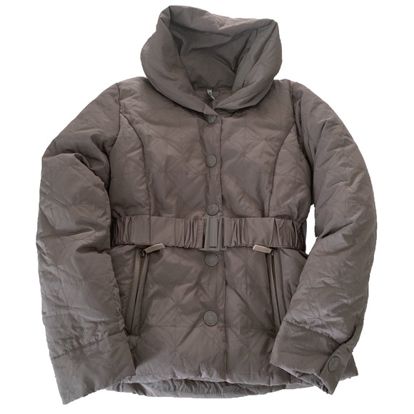 Part Two Down Filled Quilted Puffer Coat, Size 6 - Picture 4 of 15